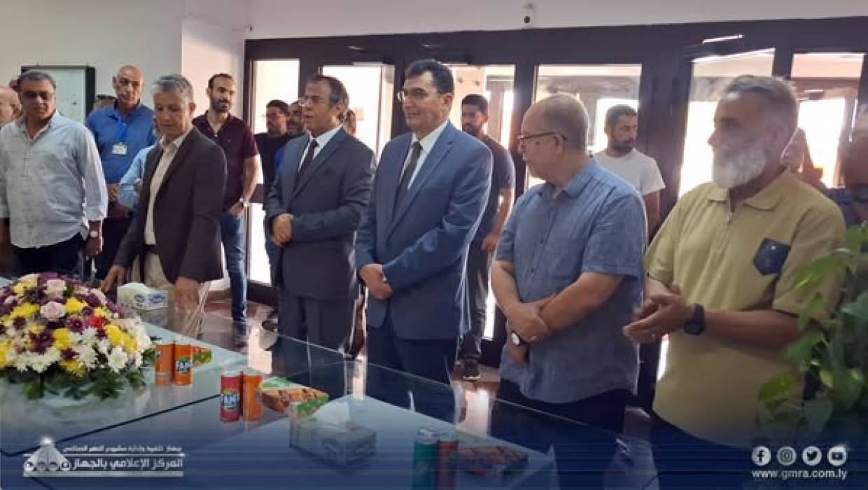  رئيس مجلس الإدارة يثمّن جهود العاملين في حفل المعايدة بعيد الأضحى